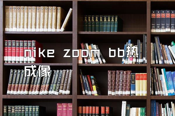 nike zoom bb热成像